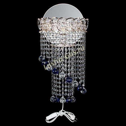 Бра Омега №1 синяя в Кирове Гусь Хрустальный