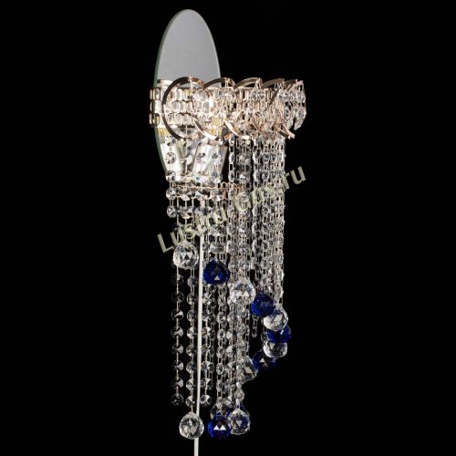 Бра Омега №1 синяя в Кирове Гусь Хрустальный