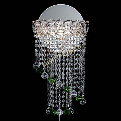 Бра Омега №1 зеленая в Кирове Гусь Хрустальный