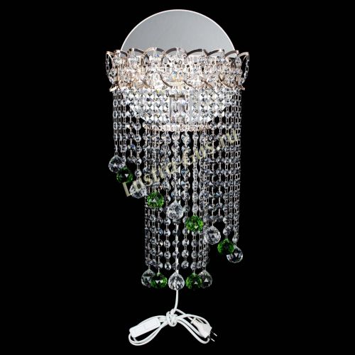 Бра Омега №1 зеленая в Кирове Гусь Хрустальный