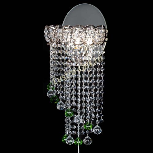 Бра Омега №1 зеленая в Кирове Гусь Хрустальный