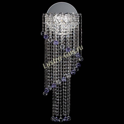 Бра Омега №3 фиолетовая в Кирове Гусь Хрустальный