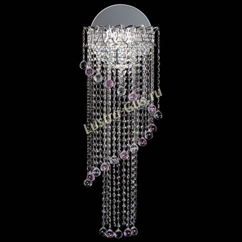 Бра Омега №3 розовая в Кирове Гусь Хрустальный