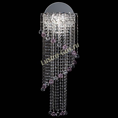 Бра Омега №3 розовая в Кирове Гусь Хрустальный