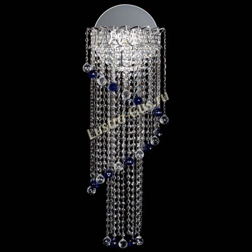 Бра Омега №3 синяя в Кирове Гусь Хрустальный