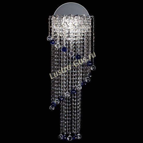 Бра Омега №3 синяя в Кирове Гусь Хрустальный