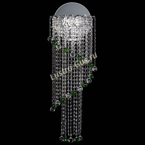 Бра Омега №3 зеленая в Кирове Гусь Хрустальный