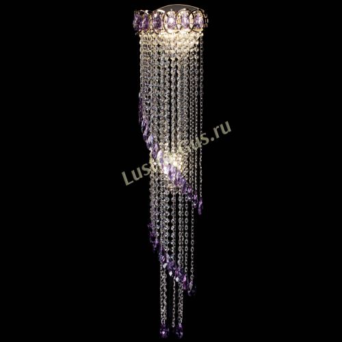 Бра Омега №4 фиолетовая в Кирове Гусь Хрустальный