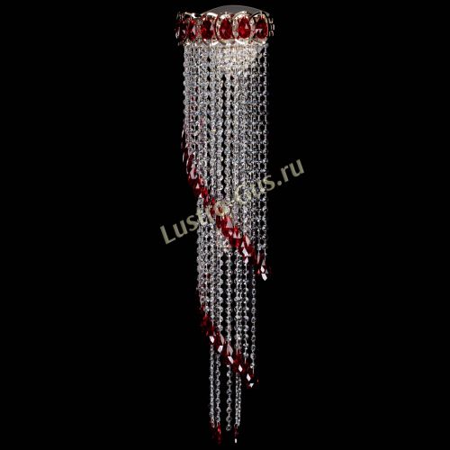 Бра Омега №4 красная в Кирове Гусь Хрустальный