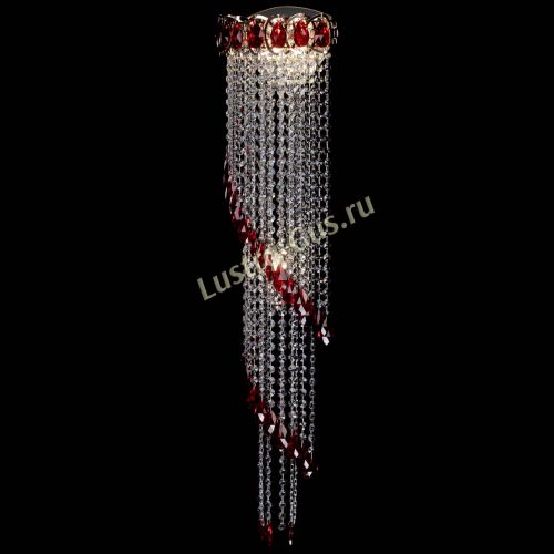 Бра Омега №4 красная в Кирове Гусь Хрустальный