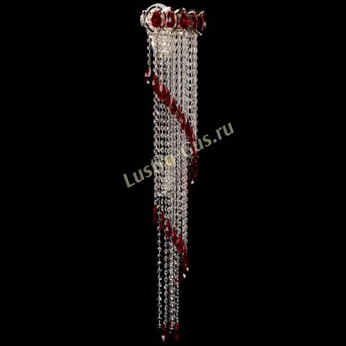 Бра Омега №4 красная в Кирове Гусь Хрустальный