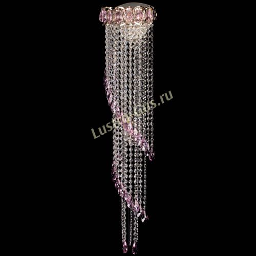 Бра Омега №4 розовая в Кирове Гусь Хрустальный