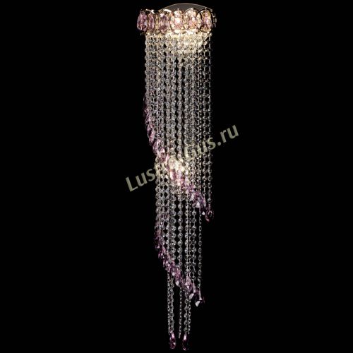 Бра Омега №4 розовая в Кирове Гусь Хрустальный