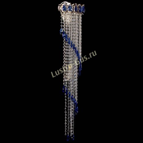 Бра Омега №4 синяя в Кирове Гусь Хрустальный