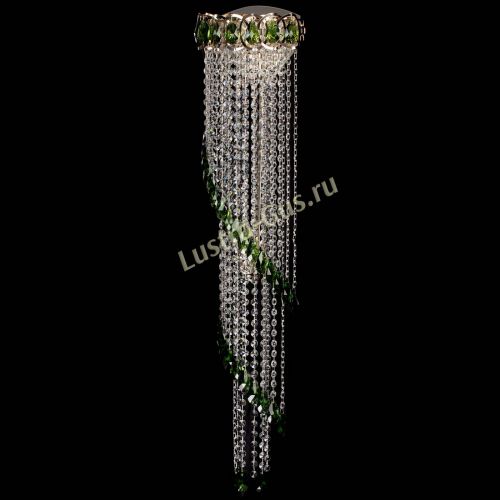Бра Омега №4 зеленая в Кирове Гусь Хрустальный
