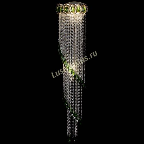 Бра Омега №4 зеленая в Кирове Гусь Хрустальный