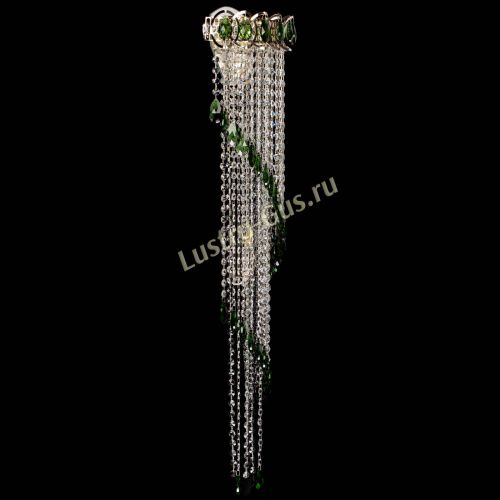 Бра Омега №4 зеленая в Кирове Гусь Хрустальный