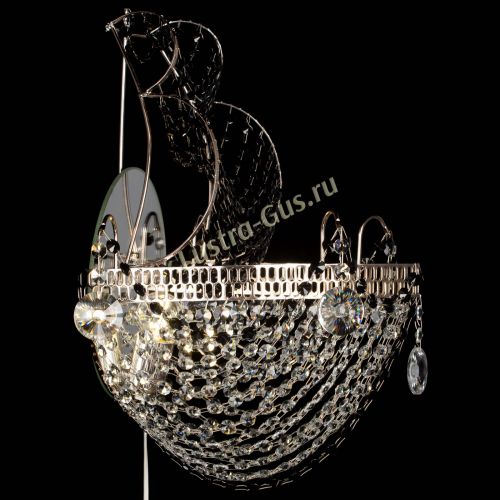 Бра Парусник №1 черная в Кирове Гусь Хрустальный