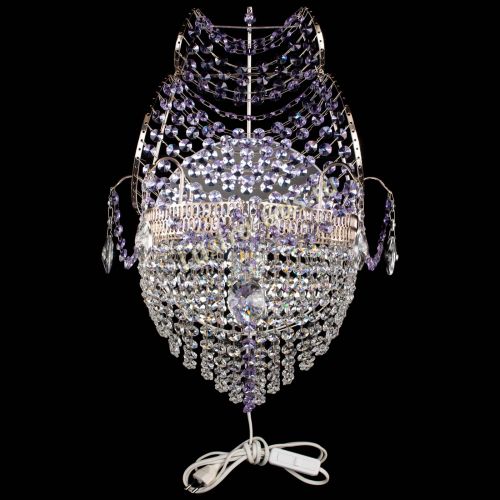 Бра Парусник №1 фиолетовая в Кирове Гусь Хрустальный