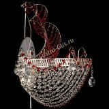 Бра Парусник №1 красная в Кирове