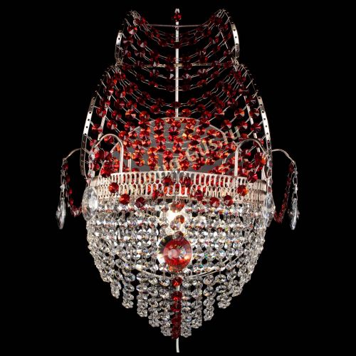 Бра Парусник №1 красная в Кирове Гусь Хрустальный