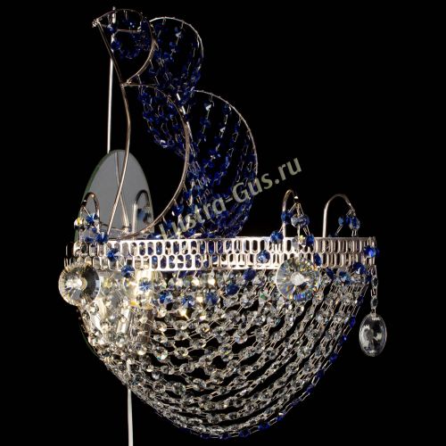 Бра Парусник №1 синяя в Кирове Гусь Хрустальный