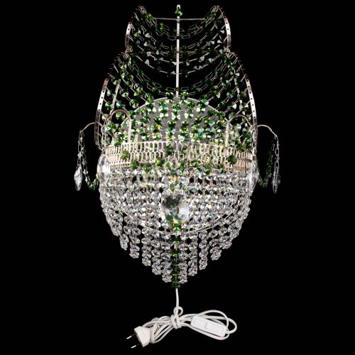 Бра Парусник №1 зеленая в Кирове Гусь Хрустальный