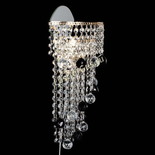 Бра Пирамида №3 черная в Кирове Гусь Хрустальный