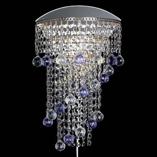 Бра Пирамида №3 фиолетовая в Кирове Гусь Хрустальный