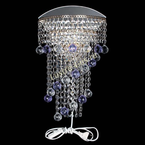 Бра Пирамида №3 фиолетовая в Кирове Гусь Хрустальный