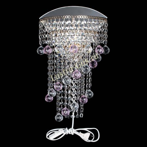 Бра Пирамида №3 розовая в Кирове Гусь Хрустальный