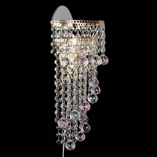 Бра Пирамида №3 розовая в Кирове Гусь Хрустальный