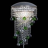 Бра Пирамида №3 зеленая в Кирове