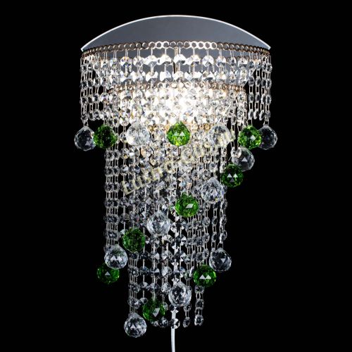 Бра Пирамида №3 зеленая в Кирове Гусь Хрустальный