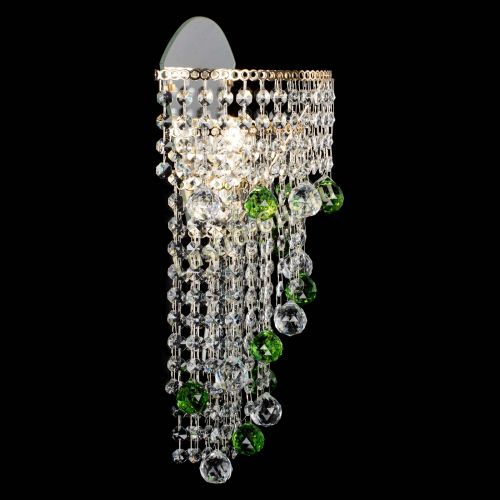 Бра Пирамида №3 зеленая в Кирове Гусь Хрустальный