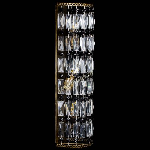 Бра Прямоугольник пластинка под бронзу Черная в Кирове Гусь Хрустальный