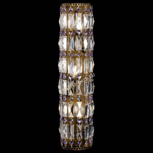 Бра Прямоугольник пластинка под бронзу Фиолетовая в Кирове Гусь Хрустальный