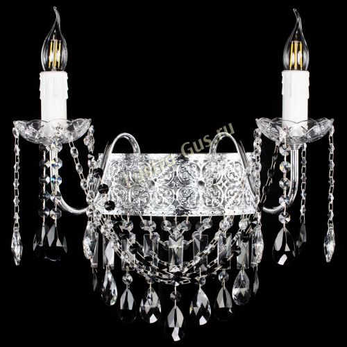 Бра Свеча Восток №2 черная в Кирове Гусь Хрустальный