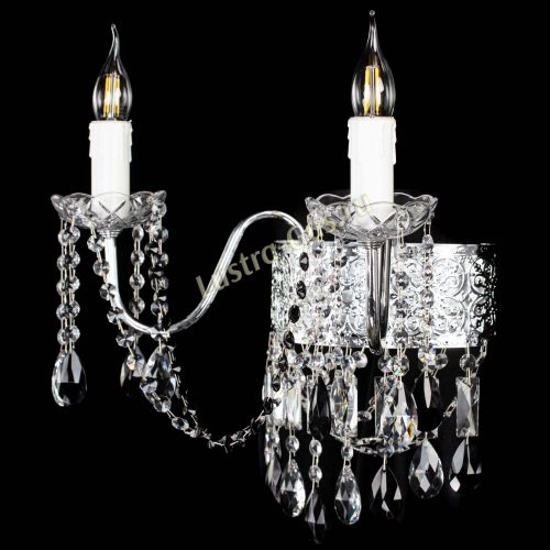 Бра Свеча Восток №2 черная в Кирове Гусь Хрустальный