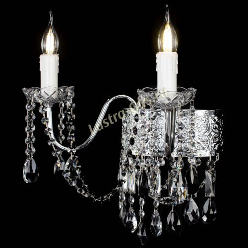 Бра Свеча Восток №2 черная в Кирове Гусь Хрустальный