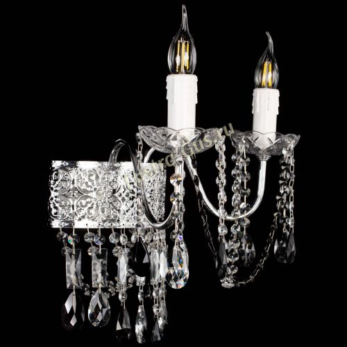 Бра Свеча Восток №2 черная в Кирове Гусь Хрустальный