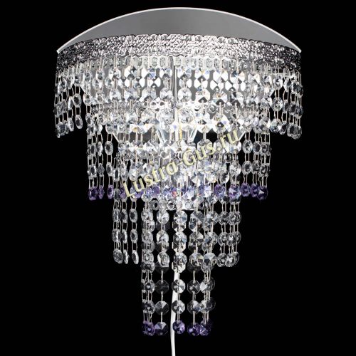 Бра Токката оптикон фиолетовая в Кирове Гусь Хрустальный