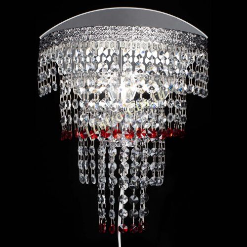 Бра Токката оптикон красная в Кирове Гусь Хрустальный