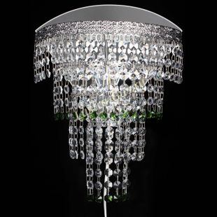 Бра из хрусталя Токката оптикон зеленая