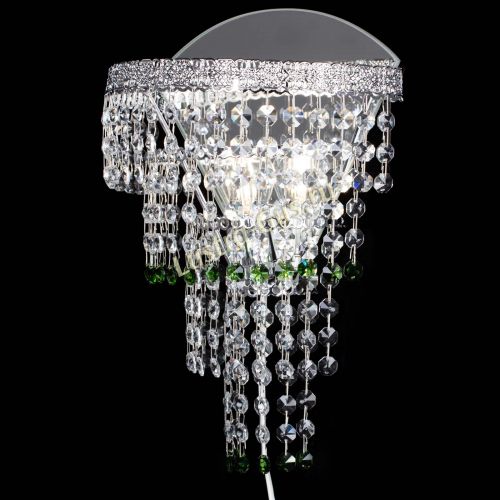 Бра Токката оптикон зеленая в Кирове Гусь Хрустальный