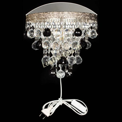 Бра Токката пирамида шар 30 черная в Кирове Гусь Хрустальный