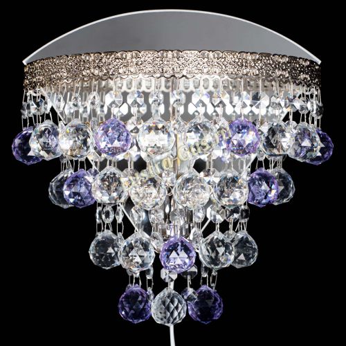 Бра Токката пирамида шар 30 фиолетовая в Кирове Гусь Хрустальный
