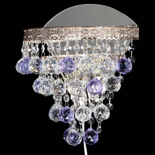 Бра Токката пирамида шар 30 фиолетовая в Кирове Гусь Хрустальный