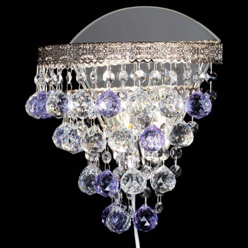 Бра Токката пирамида шар 30 фиолетовая в Кирове Гусь Хрустальный