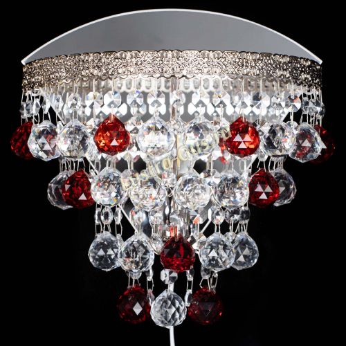 Бра Токката пирамида шар 30 красная в Кирове Гусь Хрустальный